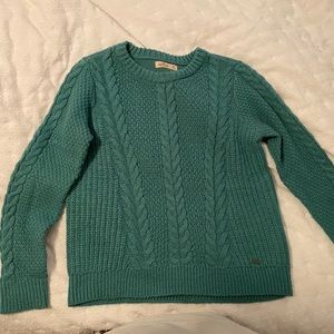 Hollister Teal/Green Sweater